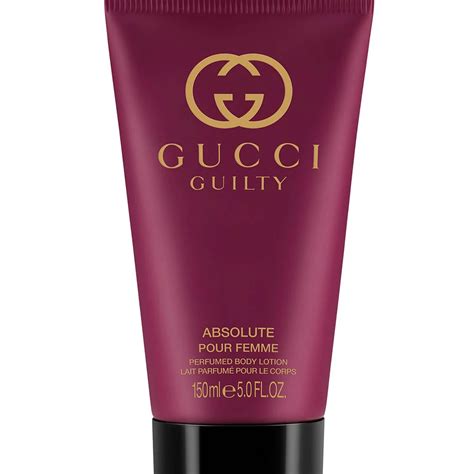 gucci guilty absolute lotion|Gucci Guilty lotion for women.